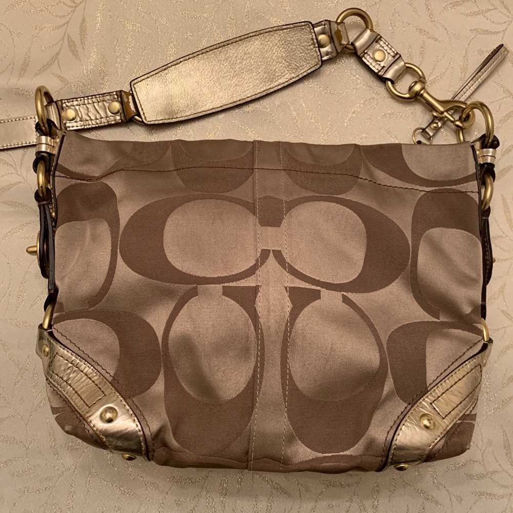 👾Gold Coach Bag👾